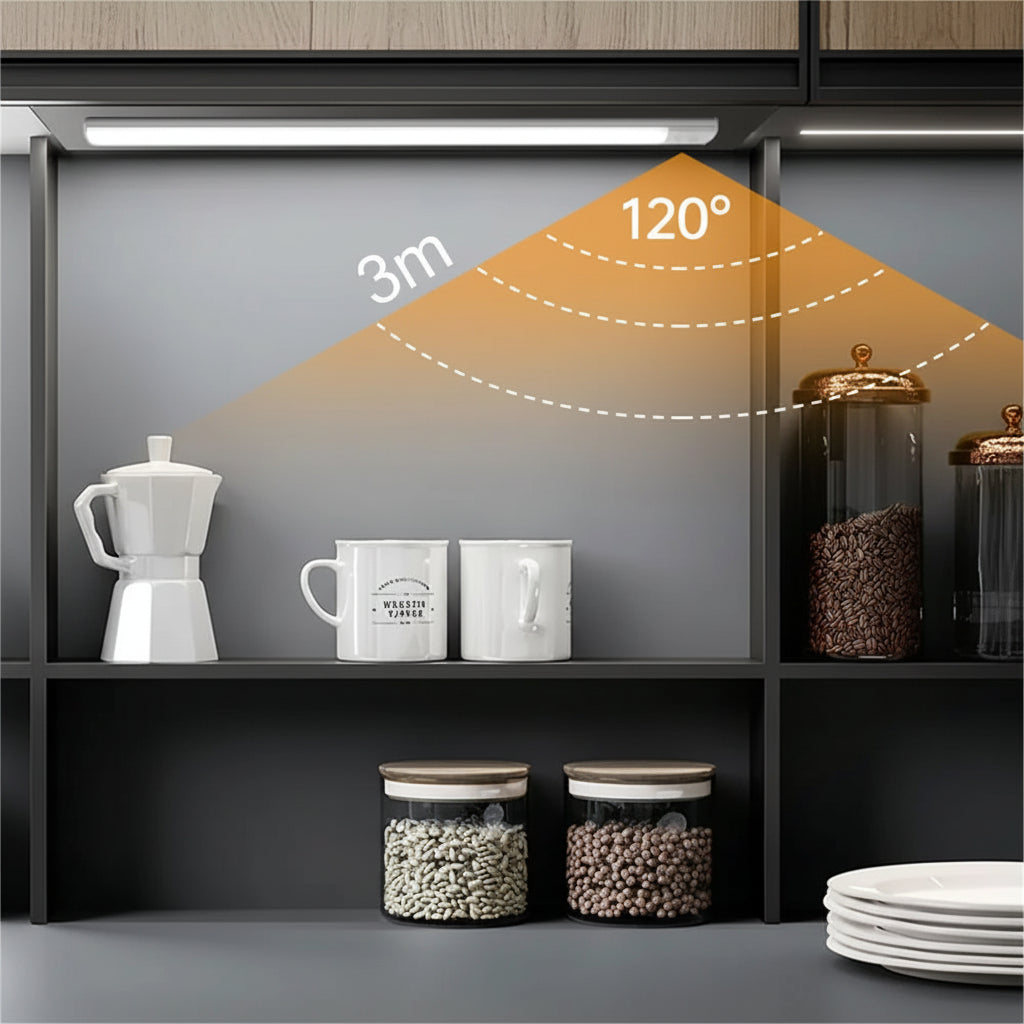 Barra LED Ultrafina de Aluminio con Sensor de Movimiento (Premium)