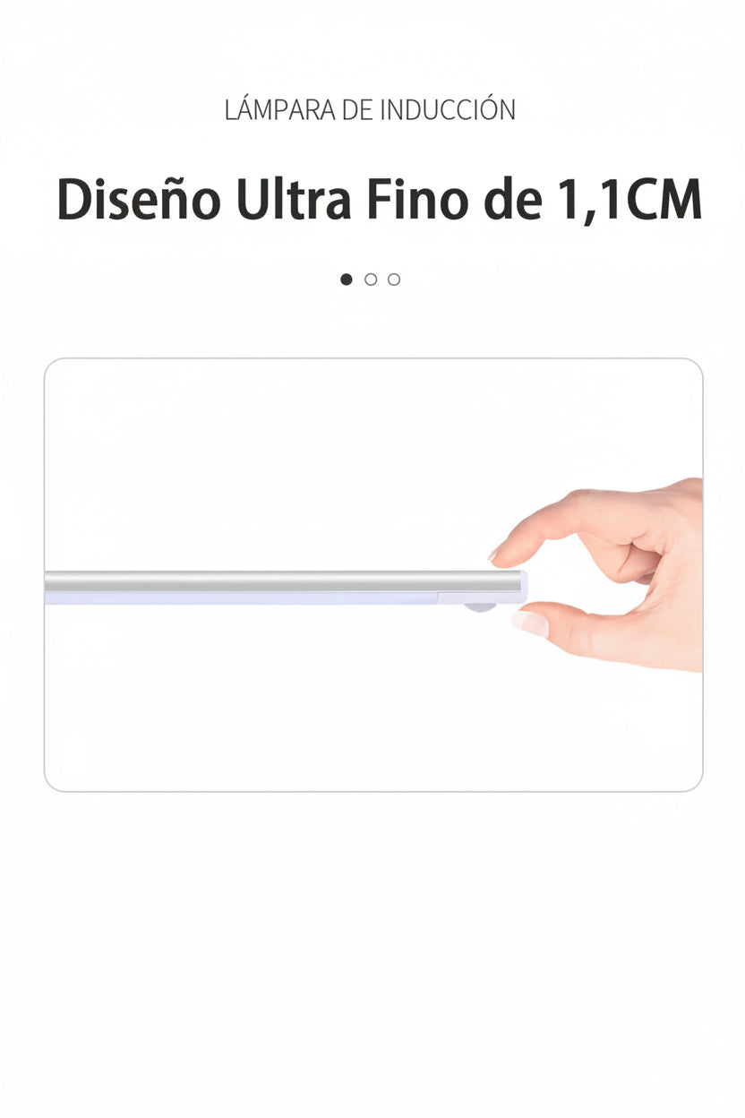 Barra LED Ultrafina de Aluminio con Sensor de Movimiento (Premium)